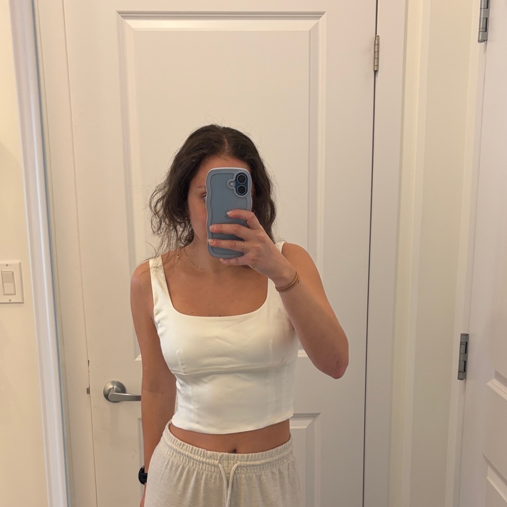 White Square-next Wilfred bustier top